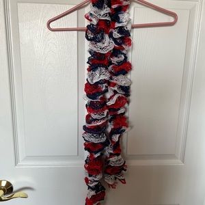 Hand knit scarf